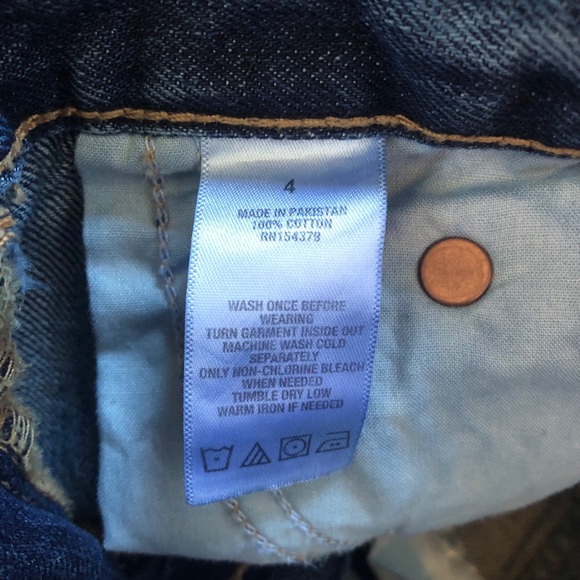 Aeropostale Cheeky Distressed Denim Short - Picture 2 of 5